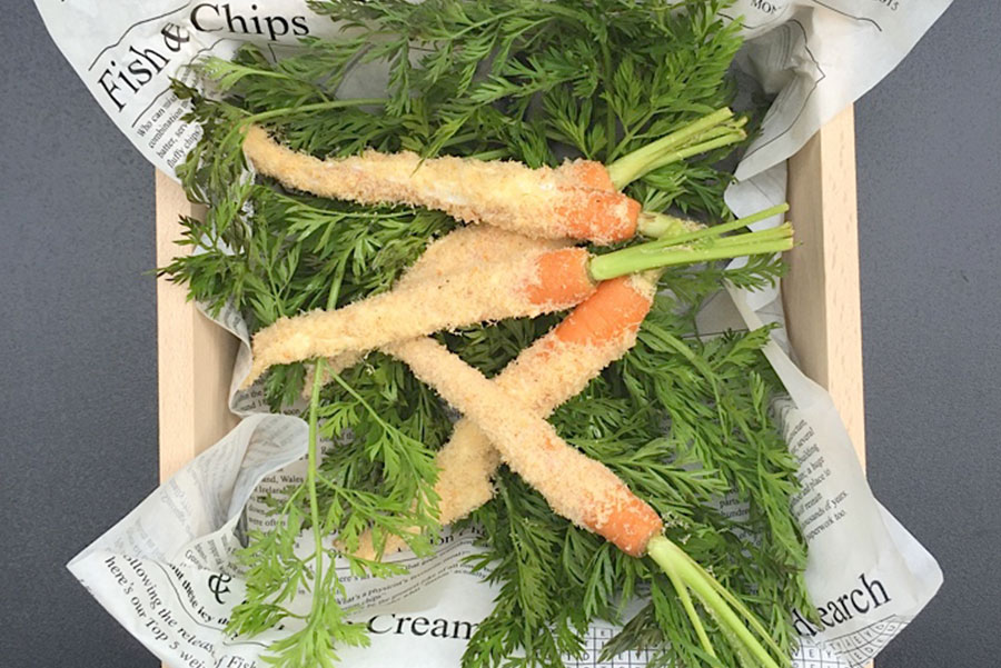 Seasonal vegetarian dish