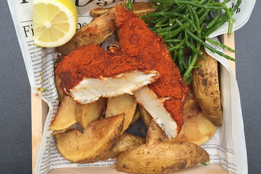 Sri Lankan spiced panko